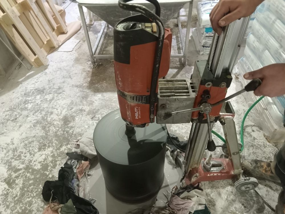 Karot Beton Delme ve Bina Güçlendirme Uygulaması İzmir